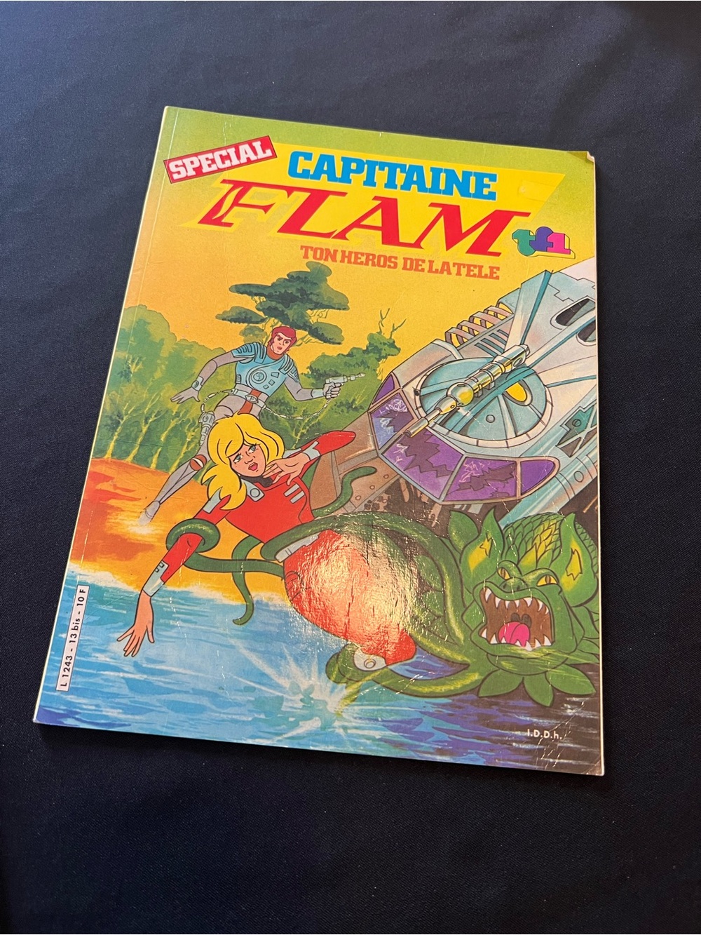 Vintage Capitaine Flam Spécial N° 13 BD Comic Magazine (1982) French
